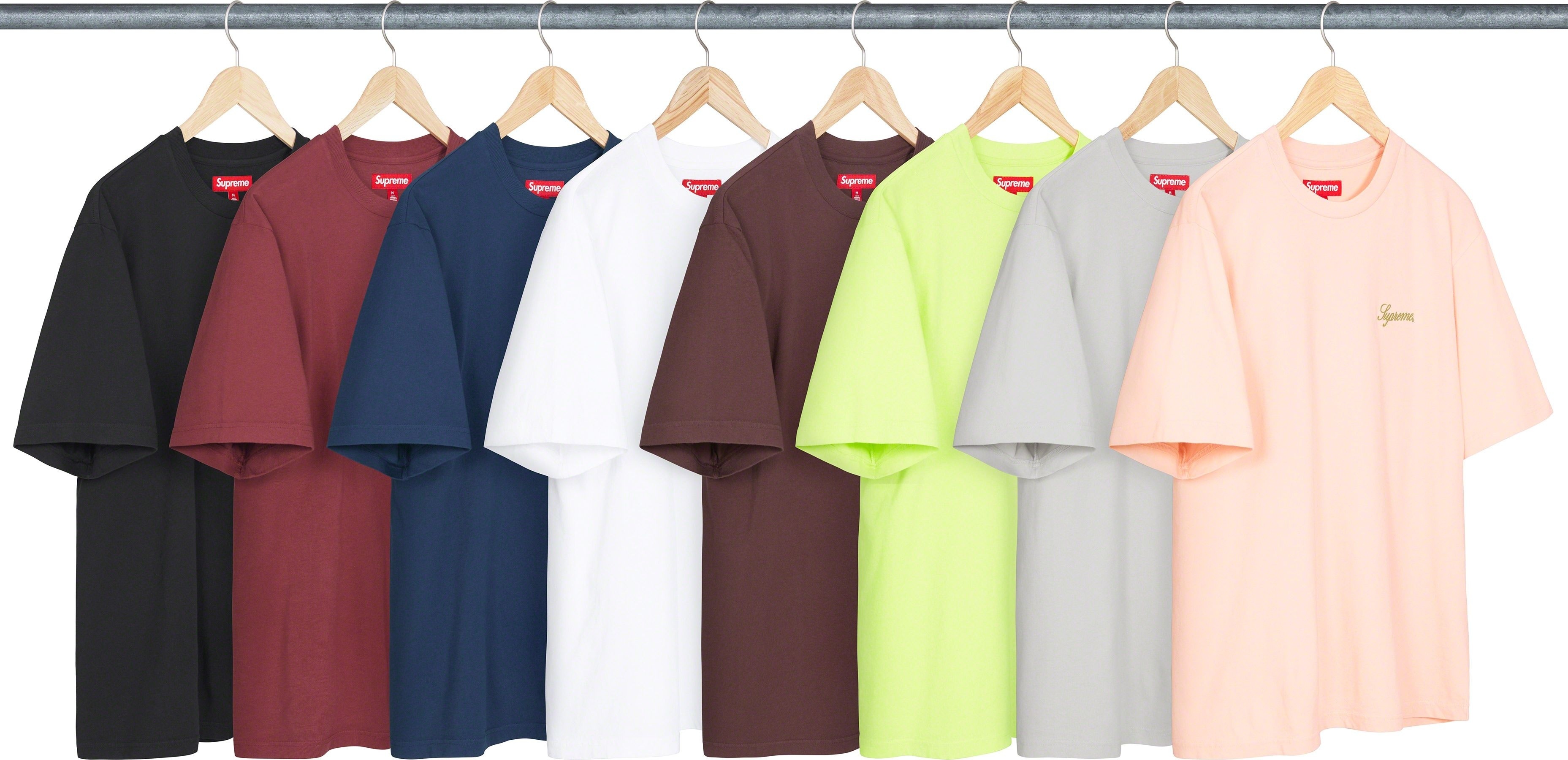 Washed Script S/S Top